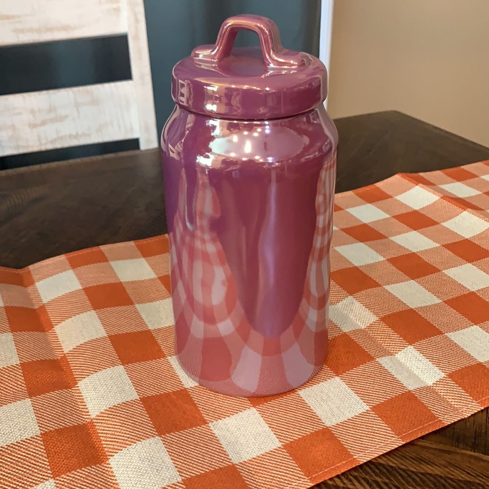 Rae Dunn beware canister iridescent - Picture 5 of 5